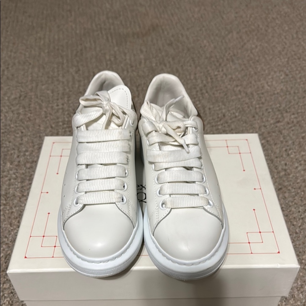 White Low-Top Sneakers